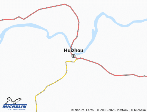 MICHELIN Huizhou map - ViaMichelin