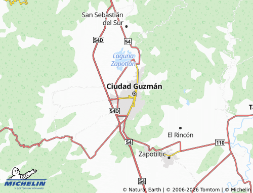 Mapa MICHELIN 16 de Septiembre - ViaMichelin