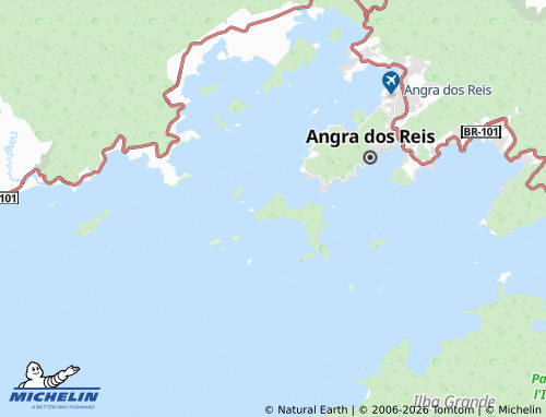 Mapa MICHELIN Ilha Da Gipóia - ViaMichelin