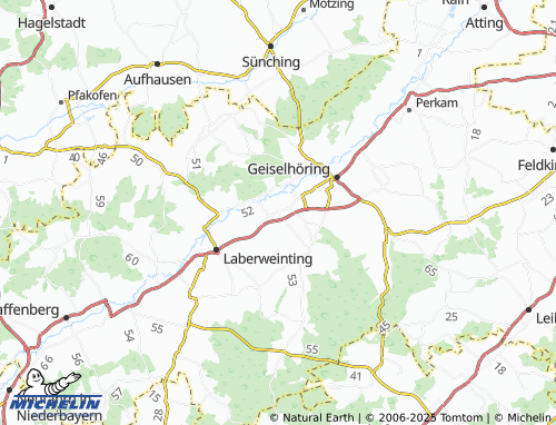 Carte MICHELIN Sallach - ViaMichelin