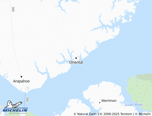 MICHELIN-Landkarte Oriental - ViaMichelin