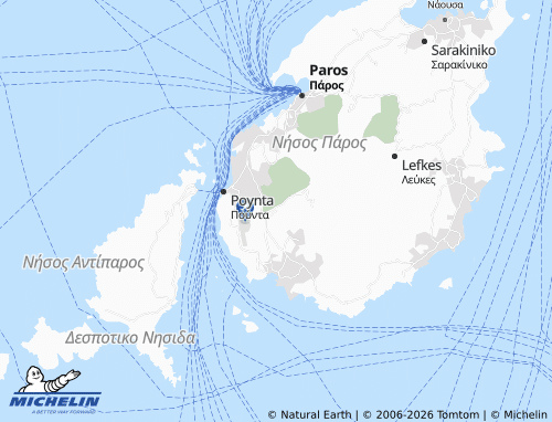 Carte MICHELIN Kampos - ViaMichelin