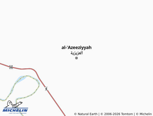 Kaart MICHELIN al-'Azeeziyyah - ViaMichelin