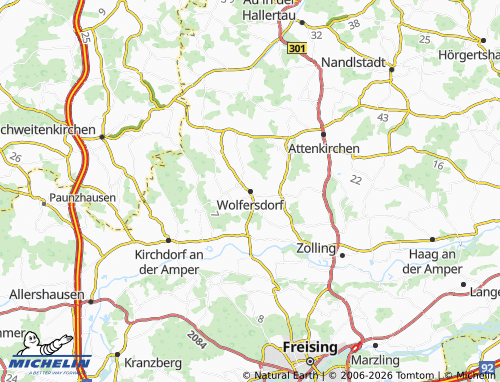 Mappa MICHELIN Wolfersdorf - ViaMichelin
