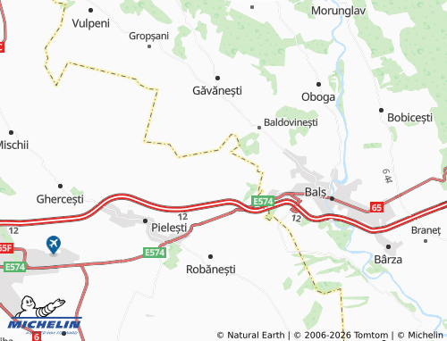MICHELIN Câmpeni map - ViaMichelin