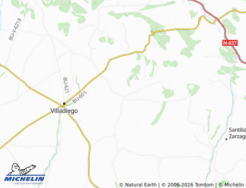 MICHELIN La Parte map - ViaMichelin
