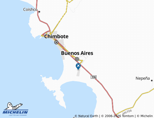 MICHELIN Buenos Aires map - ViaMichelin