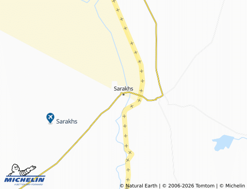 Carte MICHELIN Sarakhs - ViaMichelin
