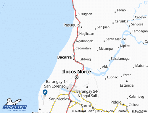 MICHELIN Corocor map - ViaMichelin