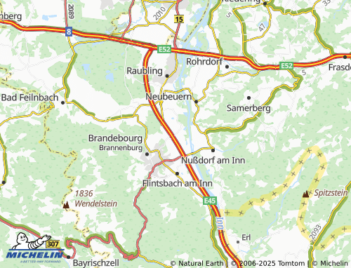 MICHELIN Steg map - ViaMichelin
