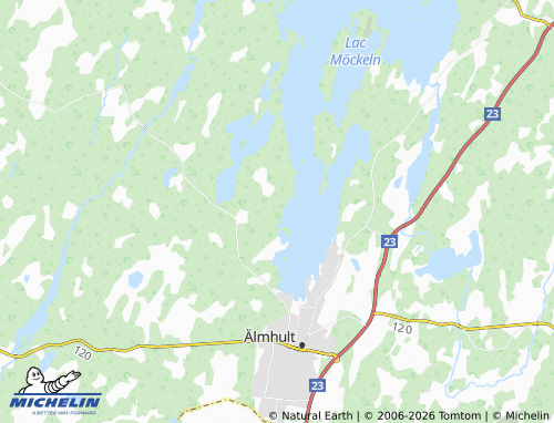 MICHELIN Boastad map - ViaMichelin
