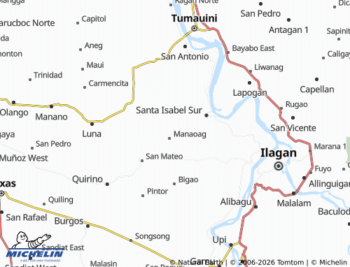 Mappa MICHELIN San Vicente - ViaMichelin