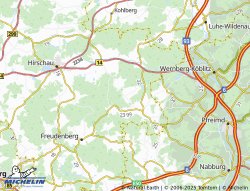 Carte MICHELIN Sitzambuch - ViaMichelin