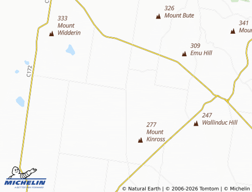 Mapa MICHELIN Willowvale - ViaMichelin
