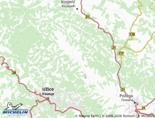 Mapa MICHELIN Karan - ViaMichelin