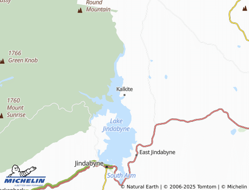 MICHELIN Kalkite map - ViaMichelin