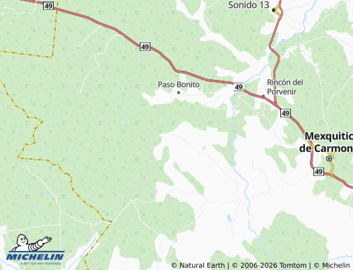 Mappa MICHELIN Ojo Zarco de Arista - ViaMichelin