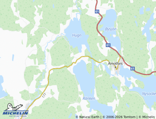 Mappa MICHELIN Skarbol - ViaMichelin
