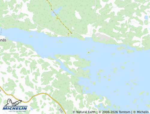 MICHELIN Fyren map - ViaMichelin