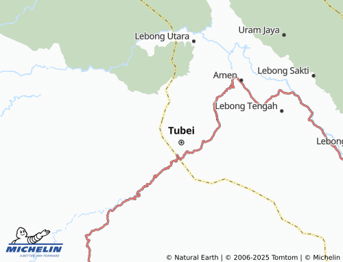 MICHELIN Kota Baru Santan map - ViaMichelin