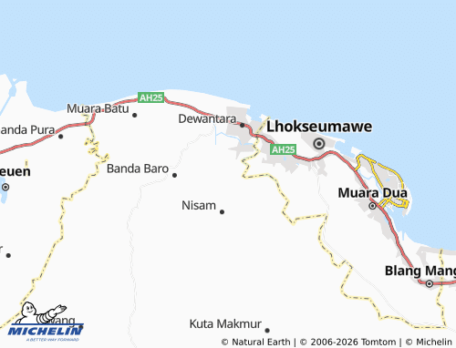 Mappa MICHELIN Blang Karieng - ViaMichelin