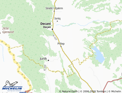 Carte MICHELIN Prilep - ViaMichelin