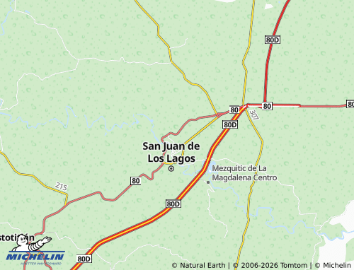 Mappa MICHELIN Mártires Cristeros - ViaMichelin