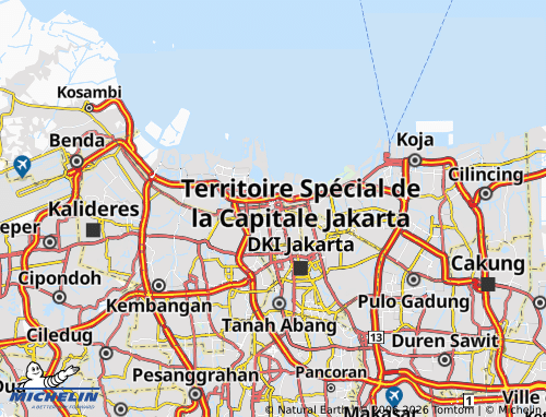 Mapa MICHELIN Roa Malaka - ViaMichelin