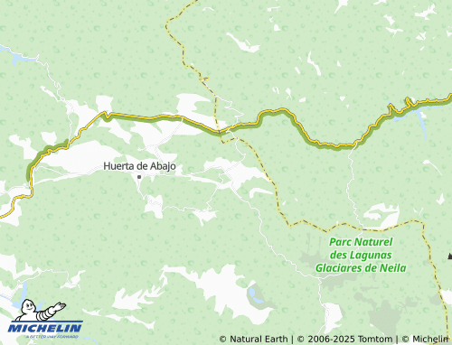 MICHELIN Huerta de Arriba map - ViaMichelin