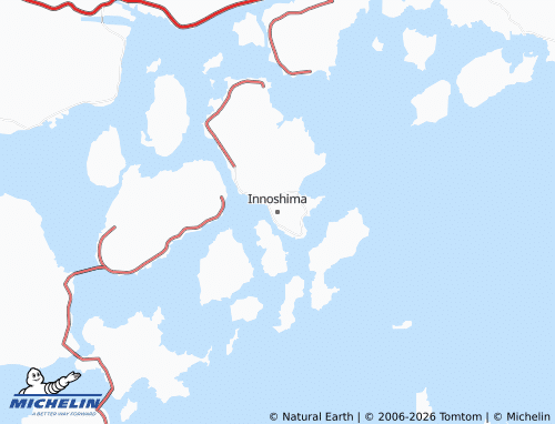 MICHELIN Innoshima map - ViaMichelin