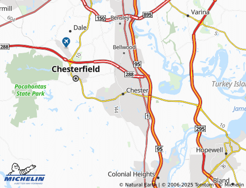 MICHELIN Chester map - ViaMichelin