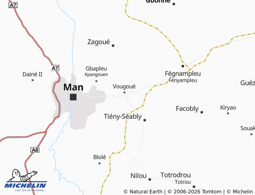 Mapa MICHELIN Seupleu - ViaMichelin