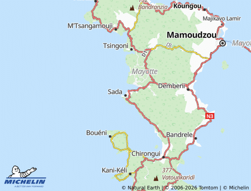 Mapa MICHELIN Sada - ViaMichelin