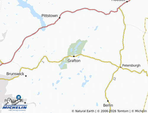 Kaart MICHELIN Grafton - ViaMichelin