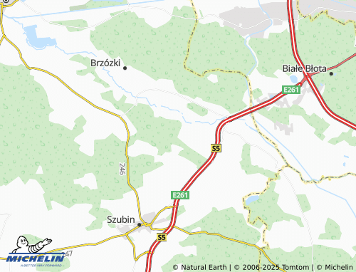 MICHELIN Szkocja map - ViaMichelin