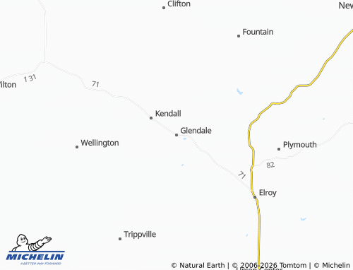 Mapa MICHELIN Glendale - ViaMichelin