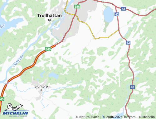 MICHELIN-Landkarte Velanda - ViaMichelin