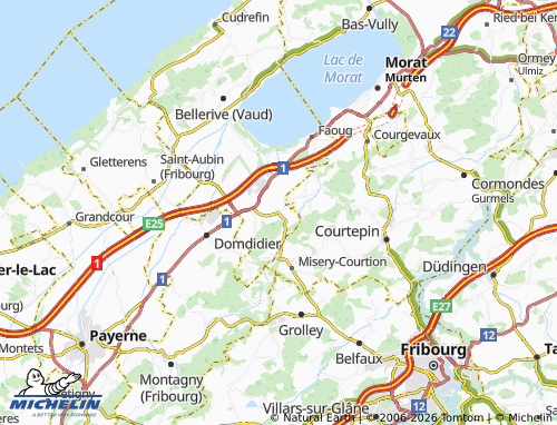 Mappa MICHELIN Donatyre - ViaMichelin