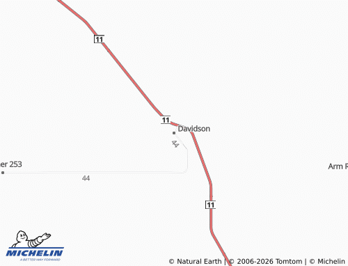 MICHELIN Davidson map - ViaMichelin