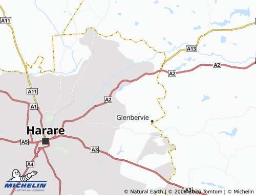 Mapa MICHELIN Gletwyn - ViaMichelin