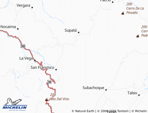 Carte MICHELIN San Miguel - ViaMichelin