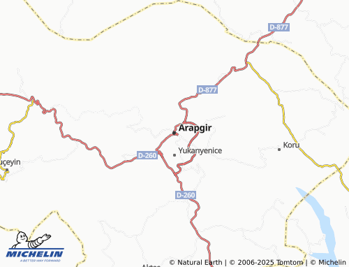 MICHELIN Yeni map - ViaMichelin