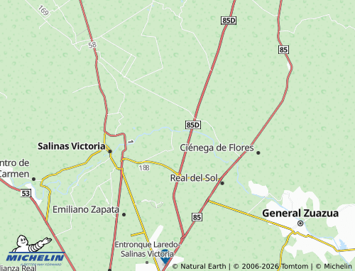 Mappa MICHELIN La Fortuna - ViaMichelin