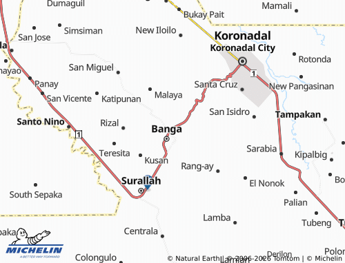 MICHELIN Reyes map - ViaMichelin