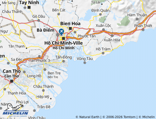 Mappa MICHELIN Cần Giờ - ViaMichelin