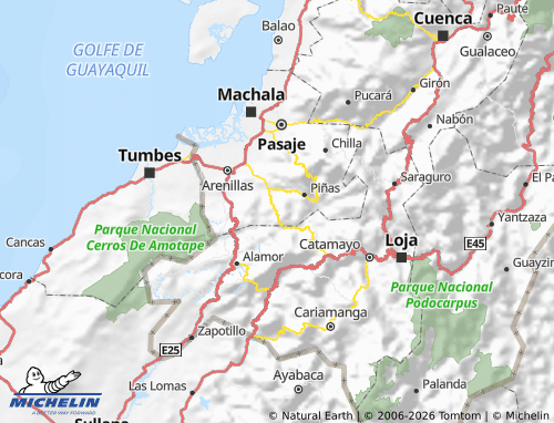 MICHELIN-Landkarte Balsas - ViaMichelin