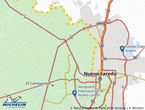 Mappa MICHELIN Nuevo Bañito - ViaMichelin