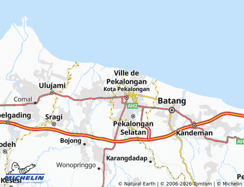 MICHELIN Pasirkratonkramat map - ViaMichelin