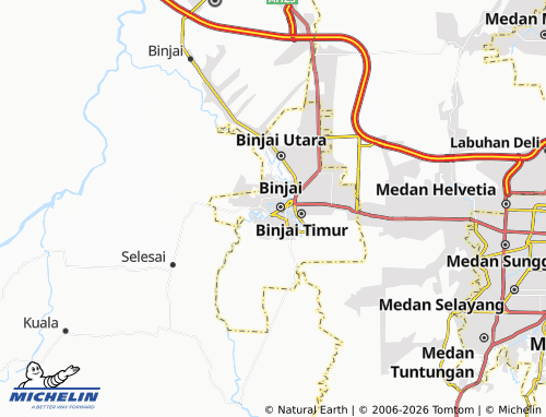 MICHELIN Tangsi map - ViaMichelin