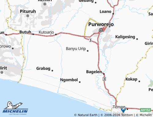Carte MICHELIN Triwarno - ViaMichelin
